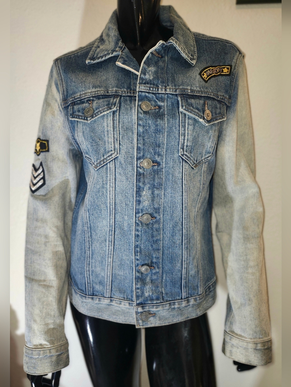 All Saints Aya Japanese Selvedge Denim Size M